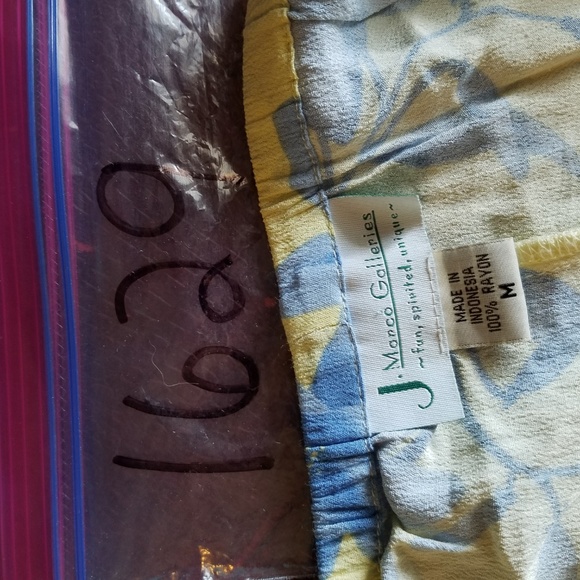 J.. Marco Galleries Yellow Floral Wrap Maxi Skirt - Picture 7 of 8